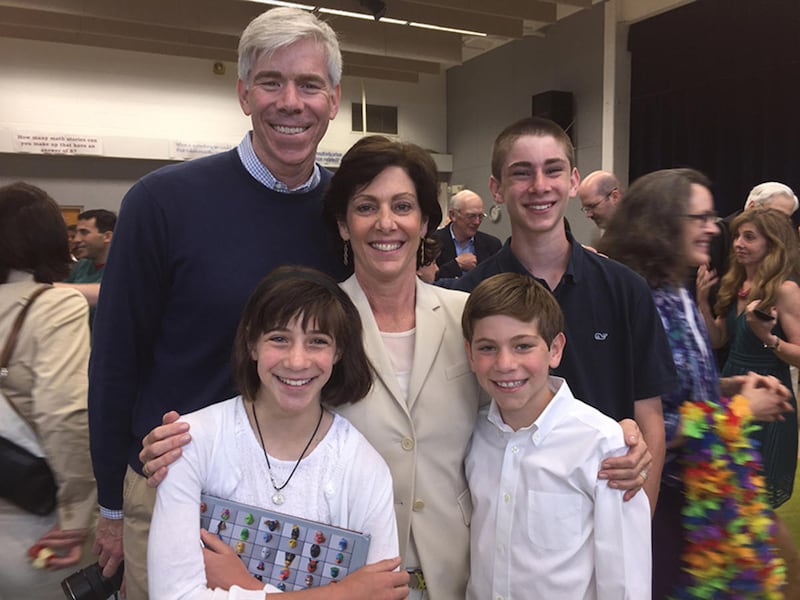 The Gregory family. Photo courtesy of David Gregory