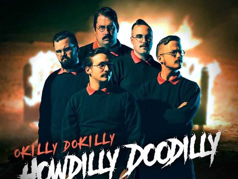 Okilly Dokilly, the self-proclaimed "world’s only 'Nedal' band," performs their Ned Flanders inspired heavy medal at
Urban Lounge in Salt Lake City on May 10.