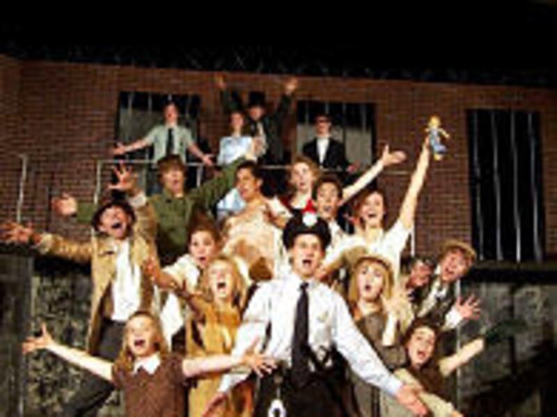 The cast of "Urinetown, the Musical" wanted a show to shake things up.</I>