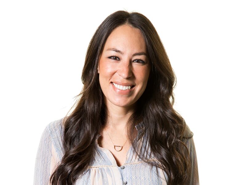 TV personality Joanna Gaines poses for a portrait in New York on March 29, 2016.
