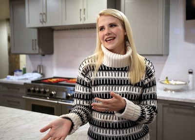 Elizabeth Smart at home in Park City on Saturday, March 24, 2018.