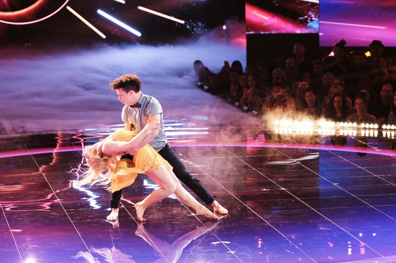 Springville dance duo Charity and Andres compete on the 2018 season finale of "World of Dance." The duo walked away with a combined average score of 94.3 — earning third place in the intense competition for the $1 million prize.