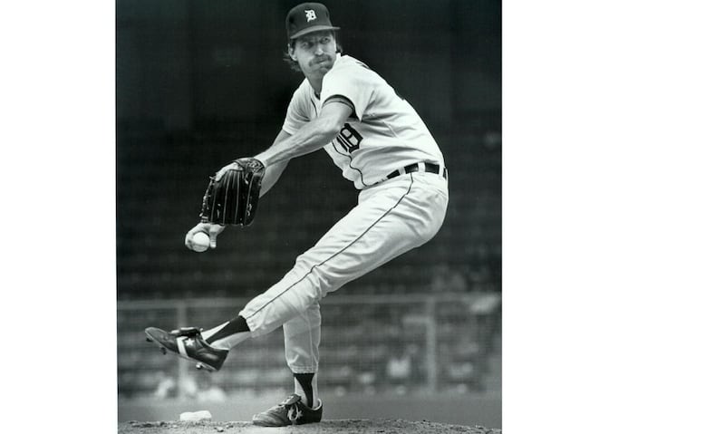 Jack Morris releases the pitch. The former Major Leaguer will be the keynote speaker at the third annual "First Pitch" Fundraising Dinner/Auction on Jan. 8, 2016.