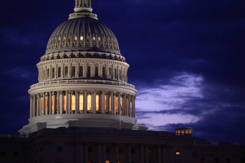 This March 30, 2017, file photo shows the Capitol Dome at dawn in Washington.
