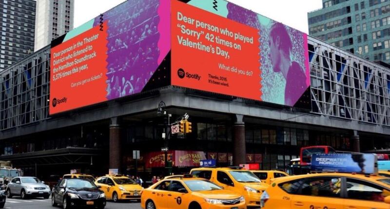The new campaign — called “Thanks 2016, It’s Been Weird’ — will be Spotify’s largest advertising campaign across the world, heading into 14 different markets.