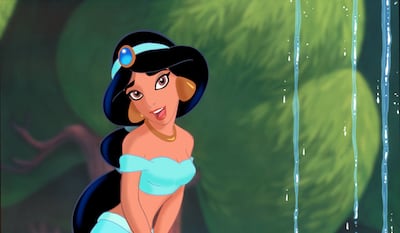 Princess Jasmine, voiced by Linda Larkin, in Disney's "Aladdin." Larkin was 21 when she voiced Princess Jasmine. The 49-year-old voice actress will appear at the FanX Salt Lake Comic Convention April 19-20.