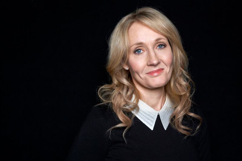 J.K. Rowling, author of the “Harry Potter” series.