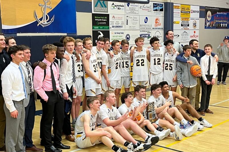 High school boys basketball Gamewinning 3 from Jake Williams gives