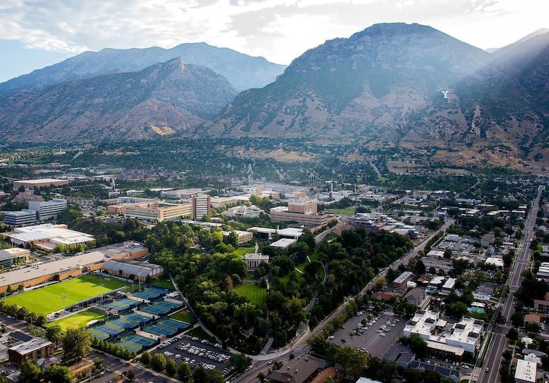 BYU Campus Aerials, September 6, 2013.