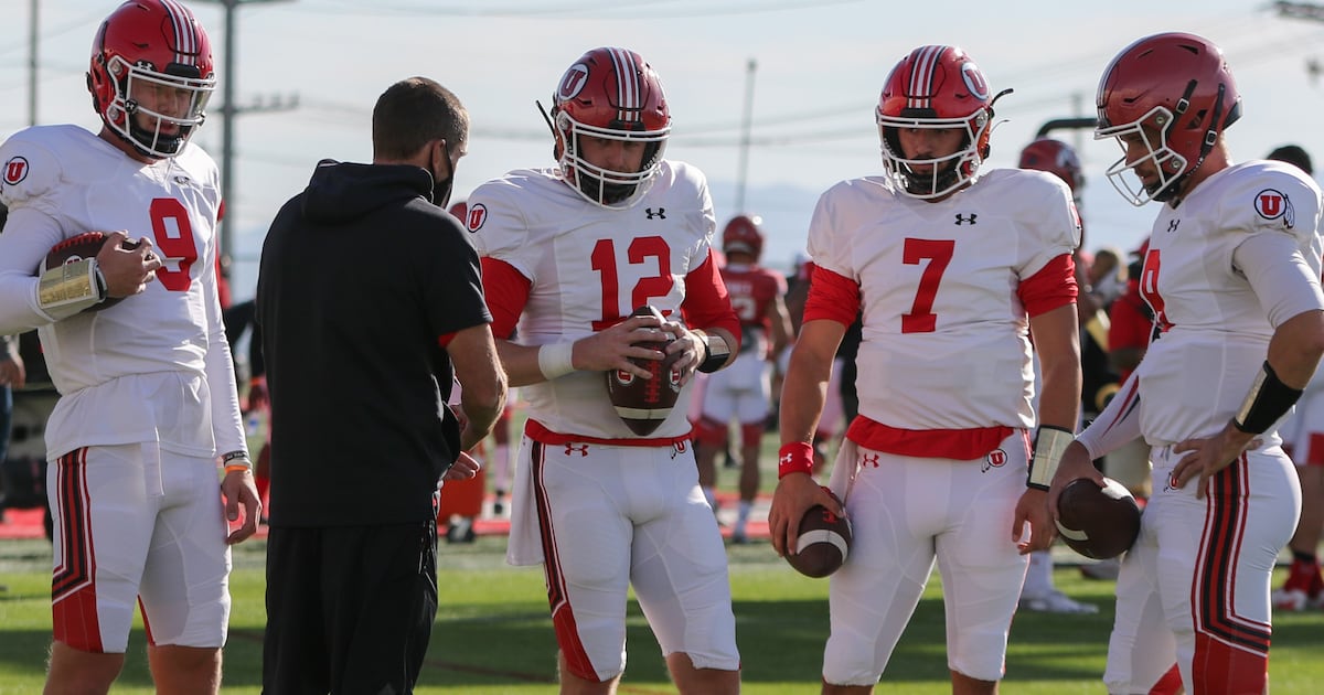 Utes keeping lid on who their starting quarterback is, but here’s what it came down to
